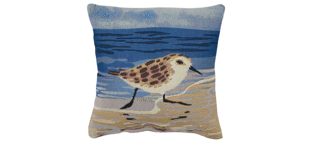 135284120 Marina Running Sandpipers Accent Pillow sku 135284120