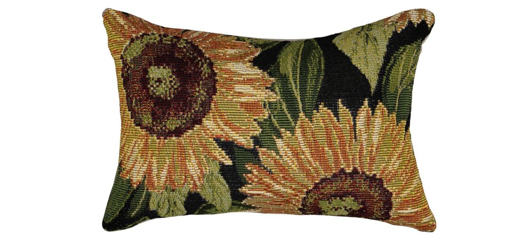 Marina Sunflower Accent Pillow