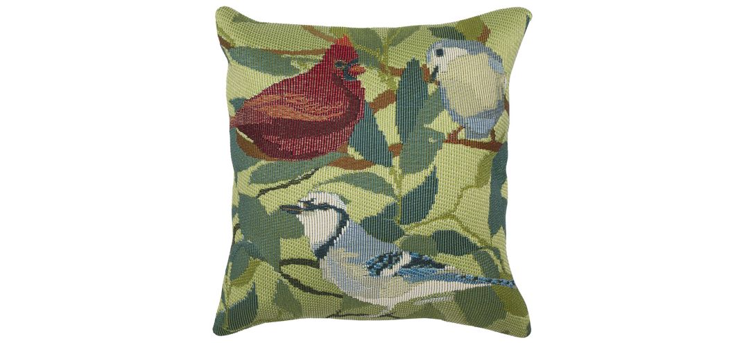 Marina Three Birds Of A Feather Accent Pillow