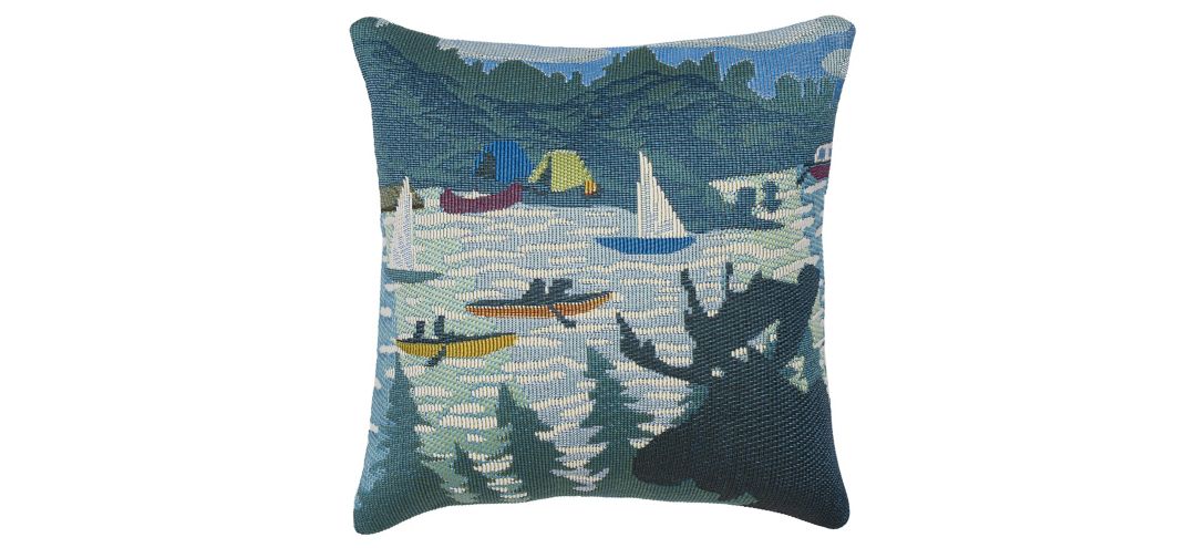 Marina Lake Life Accent Pillow