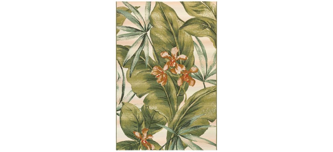 Liora Manne Marina Tropical Leaf Indoor/Outdoor Area Rug