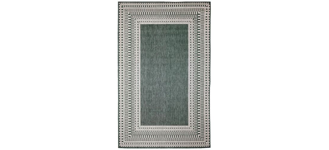 170228060 Liora Manne Malibu Etched Border Indoor/Outdoor Ar sku 170228060