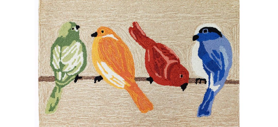 Liora Manne Birds Front Porch Rug