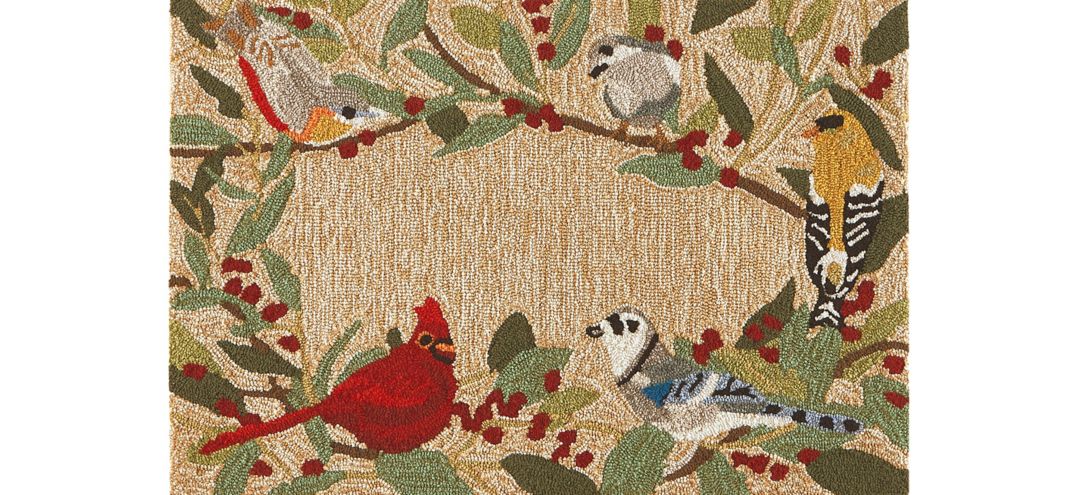 Liora Manne Bird Border Front Porch Rug