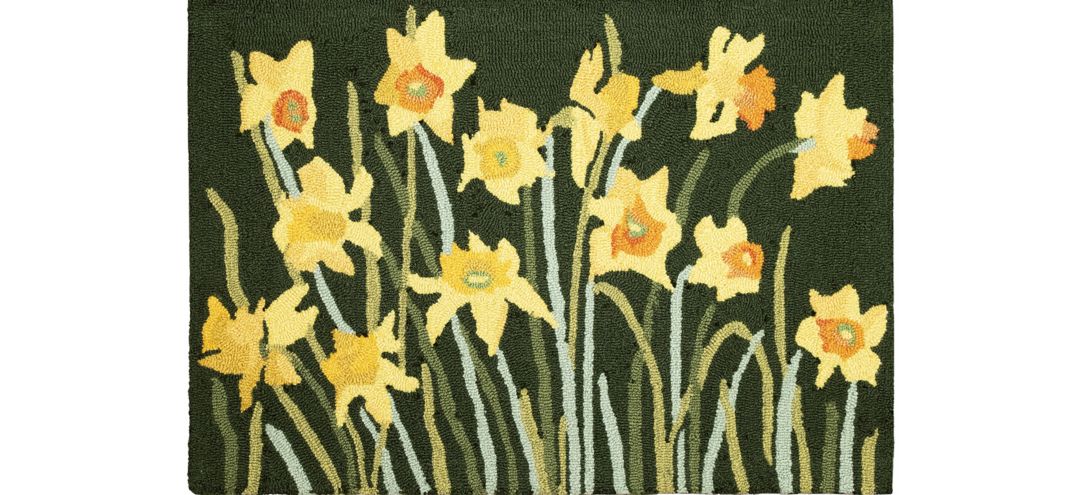 Liora Manne Daffodil Front Porch Rug