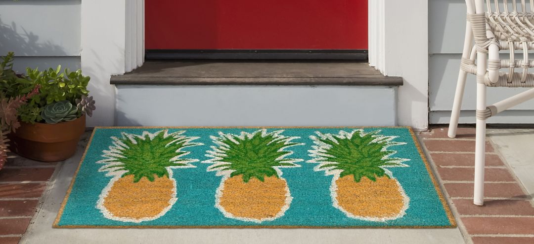 Liora Manne Natura Pineapples Outdoor Mat