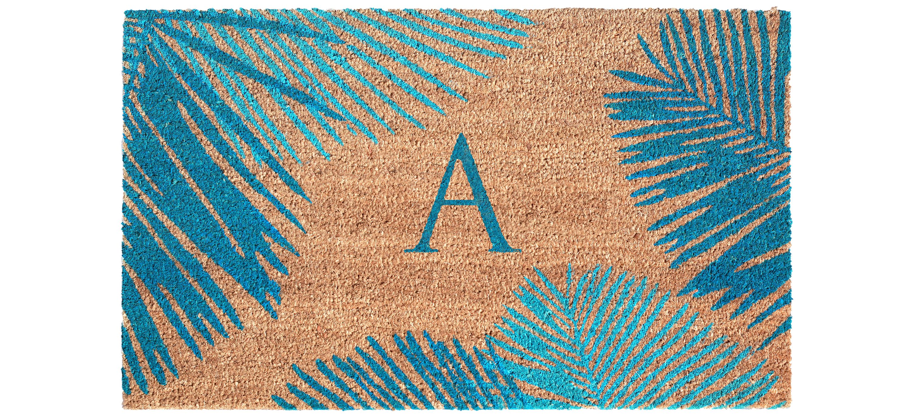 Liora Manne Dwell Palm Border Outdoor Mat A