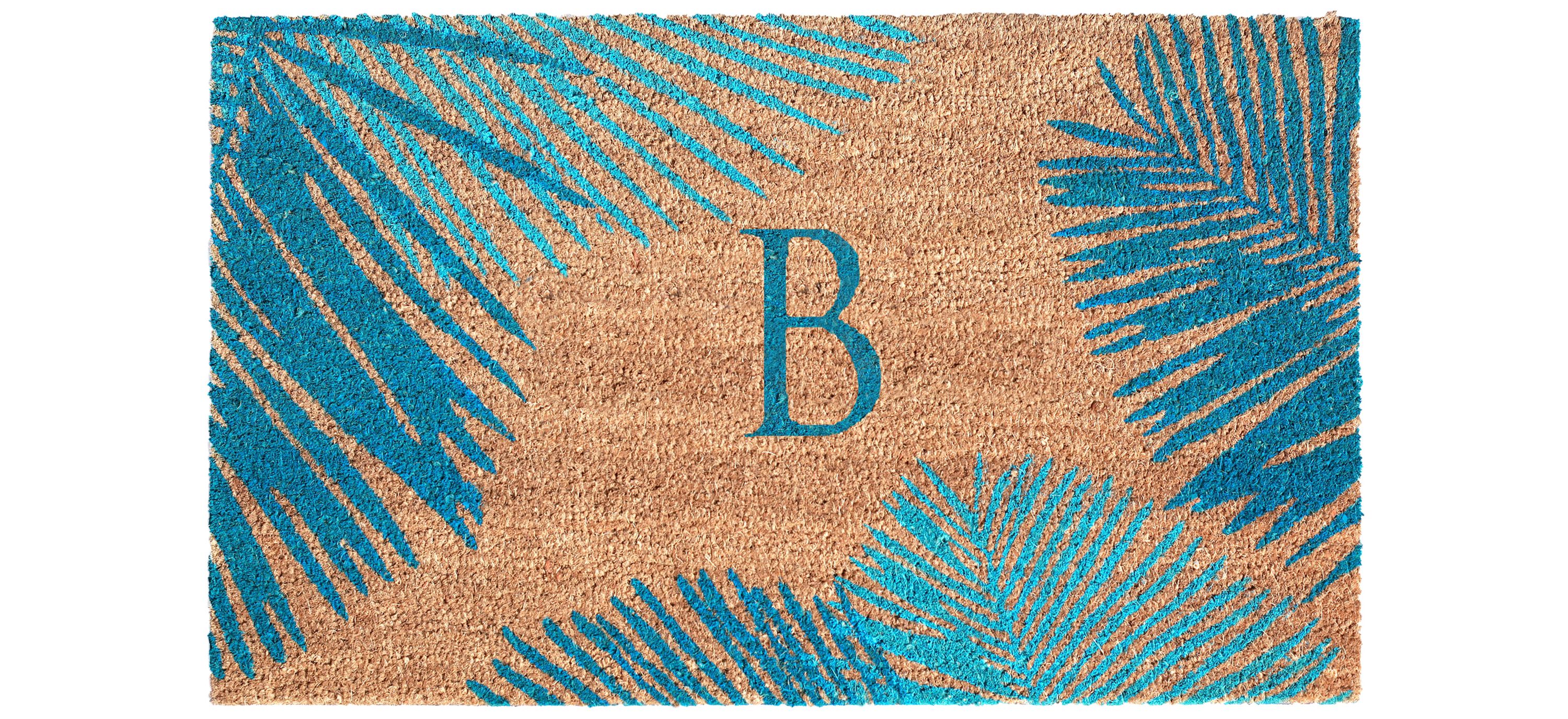 Liora Manne Dwell Palm Border Outdoor Mat B