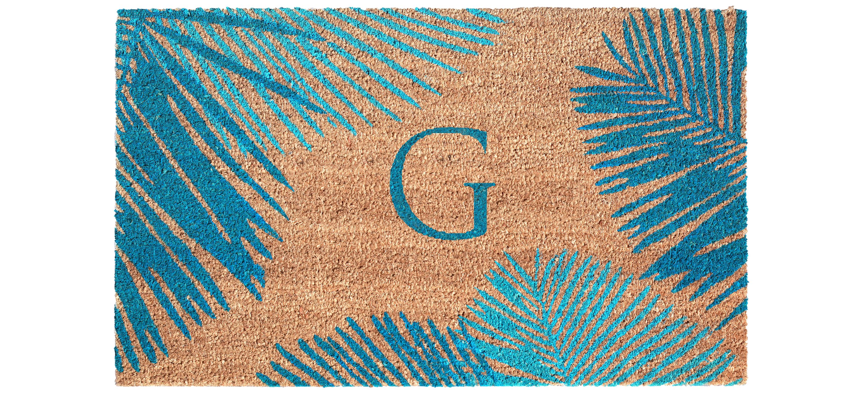 Liora Manne Dwell Palm Border Outdoor Mat G