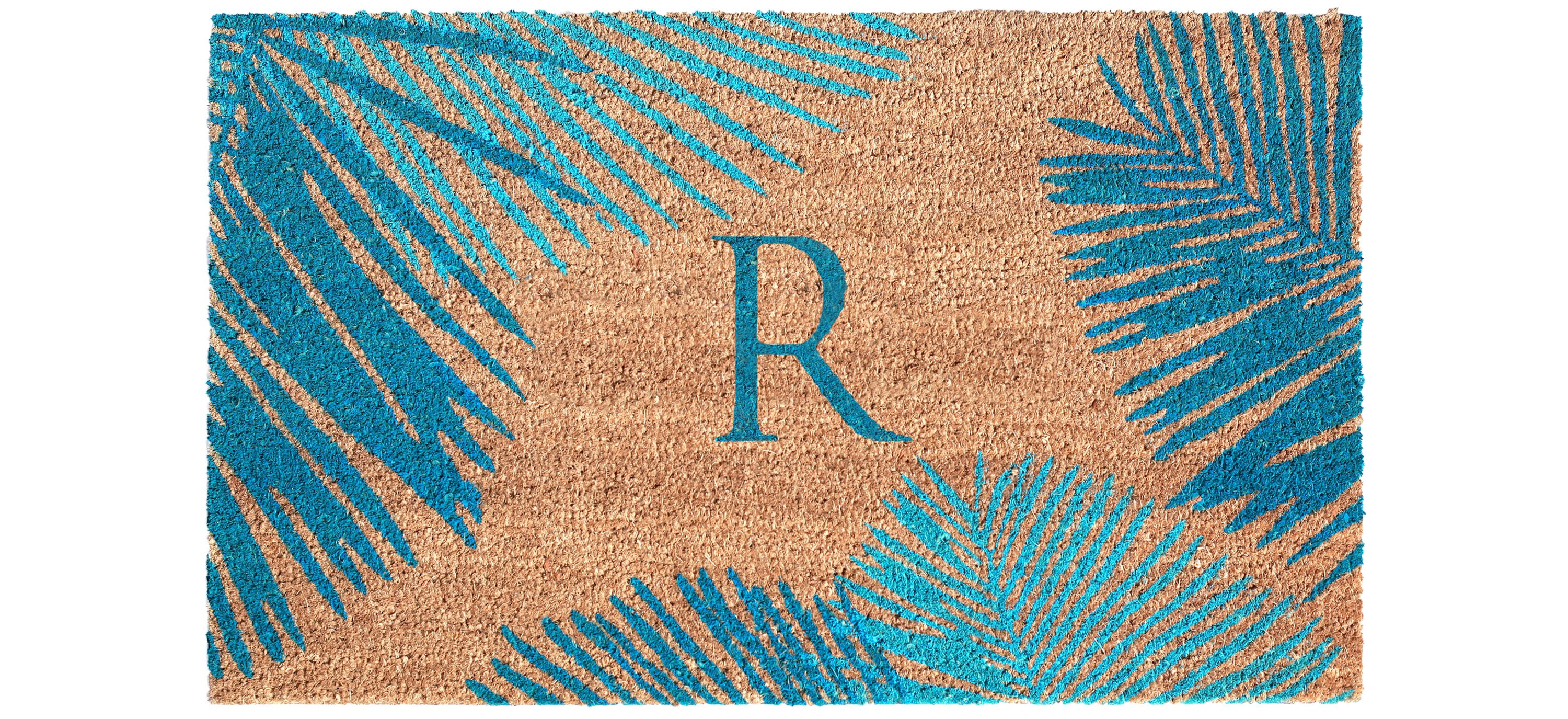 Liora Manne Dwell Palm Border Outdoor Mat R