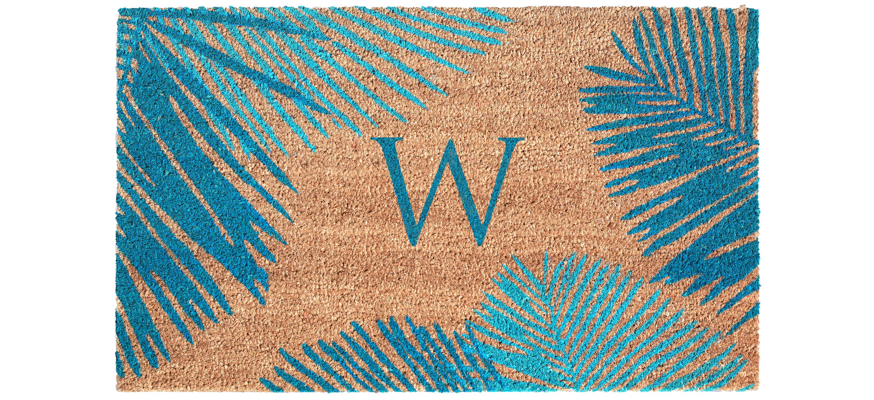Liora Manne Dwell Palm Border Outdoor Mat W