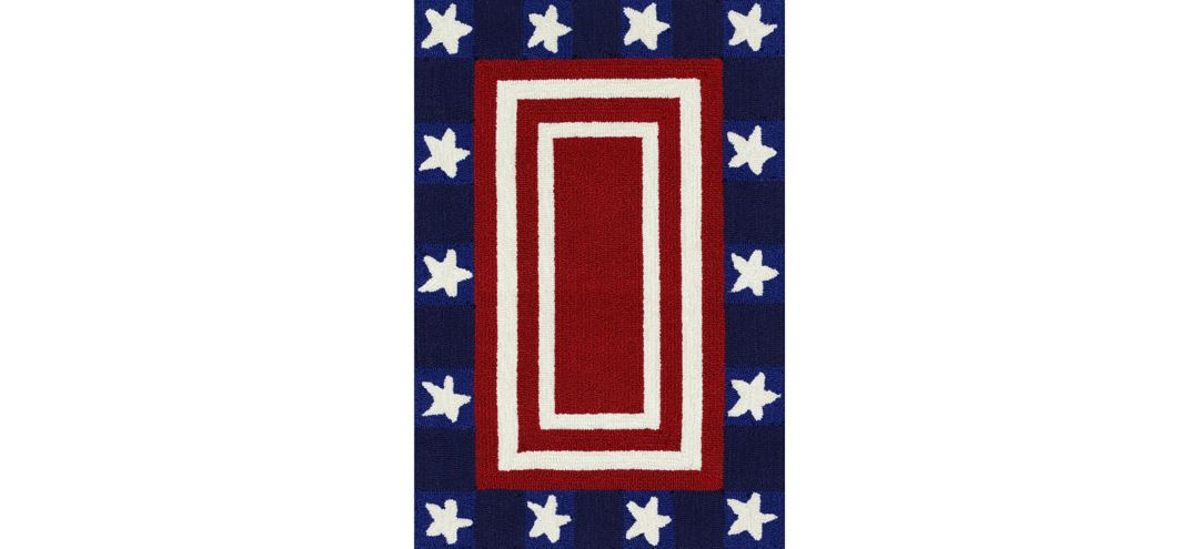 171023240 Frontporch Patriotic Pendant Rug sku 171023240