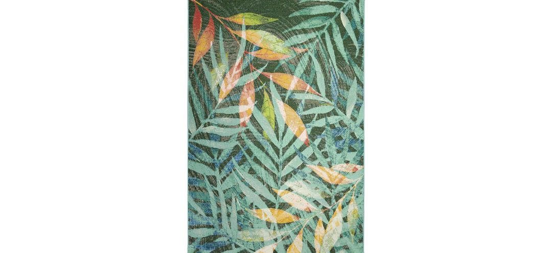 171030780 Marina Leaves Indoor/Outdoor Rug sku 171030780