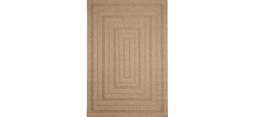 Sahara Multi Border Indoor/Outdoor Rug