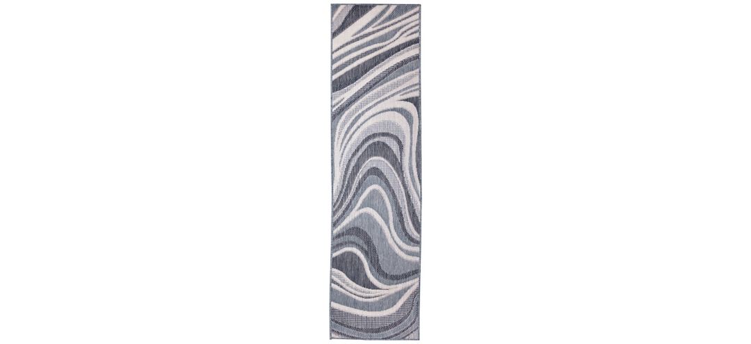 Liora Manne Malibu Waves Indoor/Outdoor Runner Rug