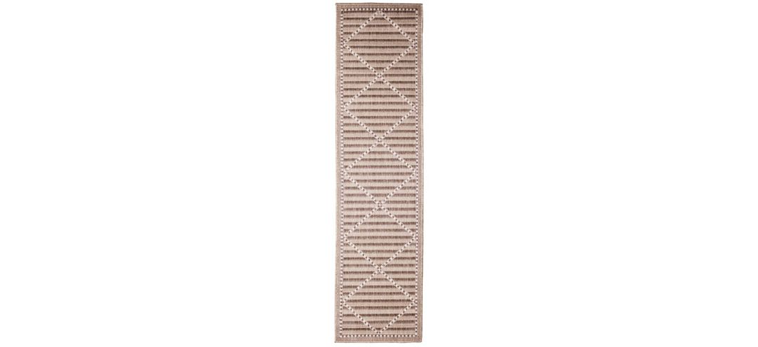 Liora Manne Malibu Checker Diamond Indoor/Outdoor Runner Rug