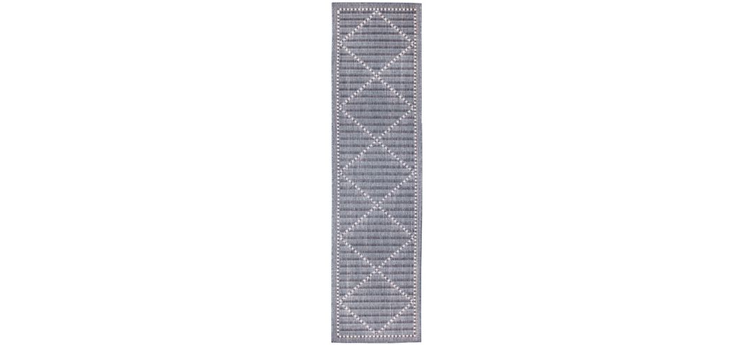 Liora Manne Malibu Checker Diamond Indoor/Outdoor Runner Rug