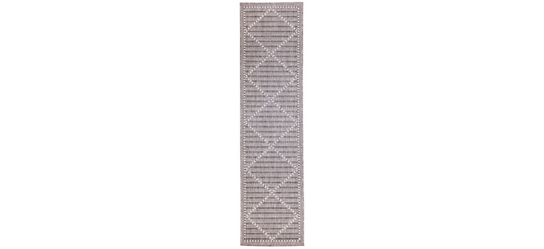 Liora Manne Malibu Checker Diamond Indoor/Outdoor Runner Rug