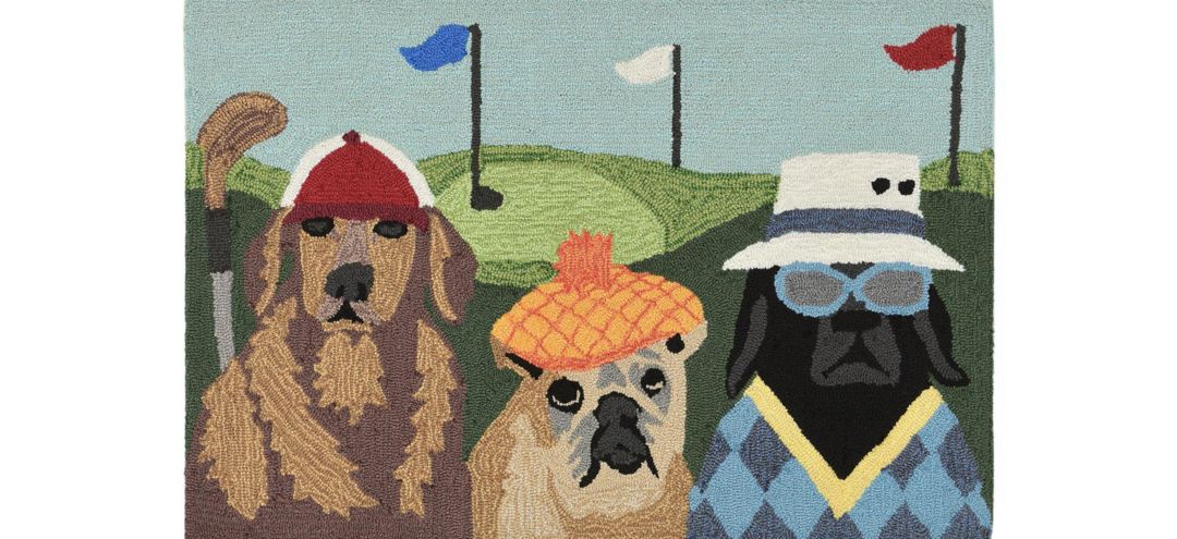 Liora Manne Putts & Mutts Front Porch Rug