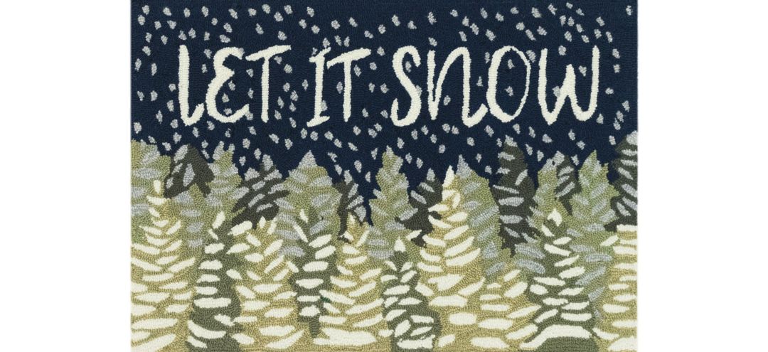 Liora Manne Let It Snow Front Porch Rug