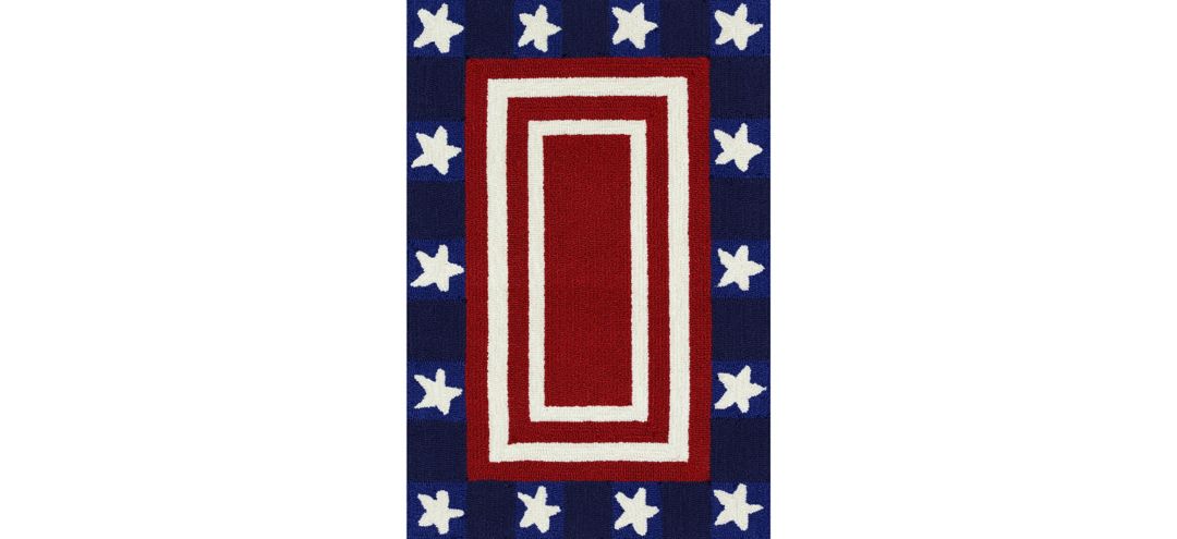 Frontporch Patriotic Pendant Rug