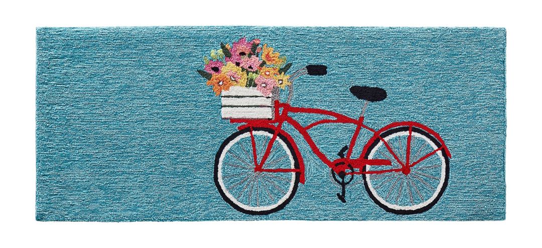 Liora Manne Bike Ride Front Porch Rug