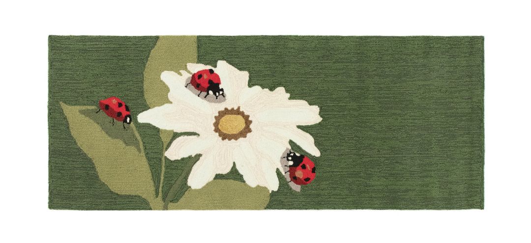 Liora Manne Ladybugs Front Porch Rug