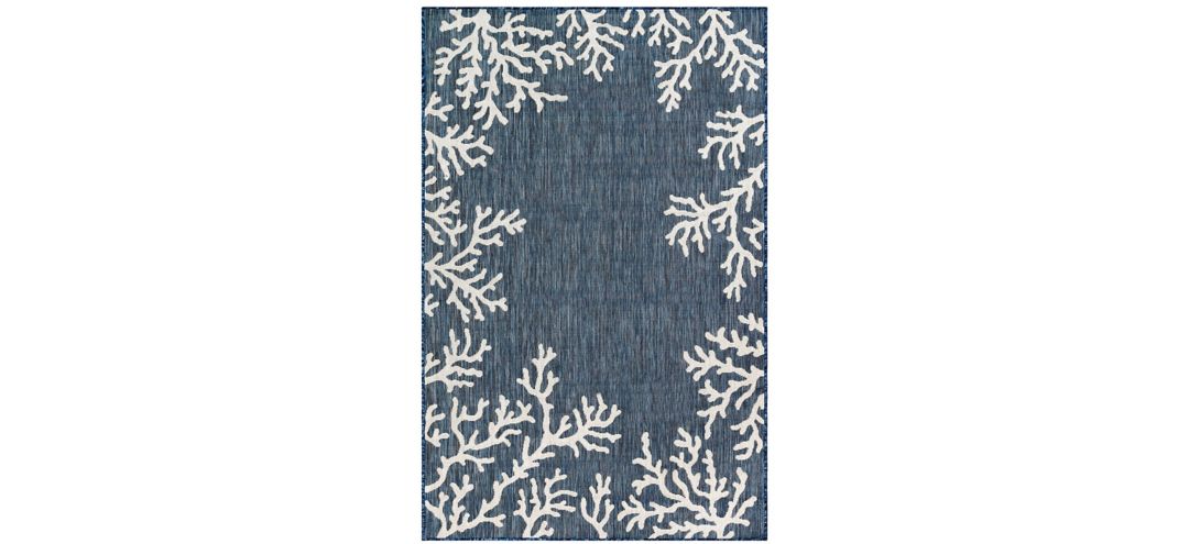 173046840 Carmel Coral Border Rug sku 173046840