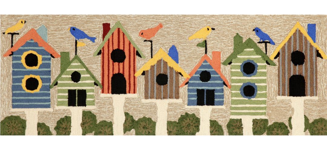 Frontporch Birdhouse Indoor/Outdoor Area Rug