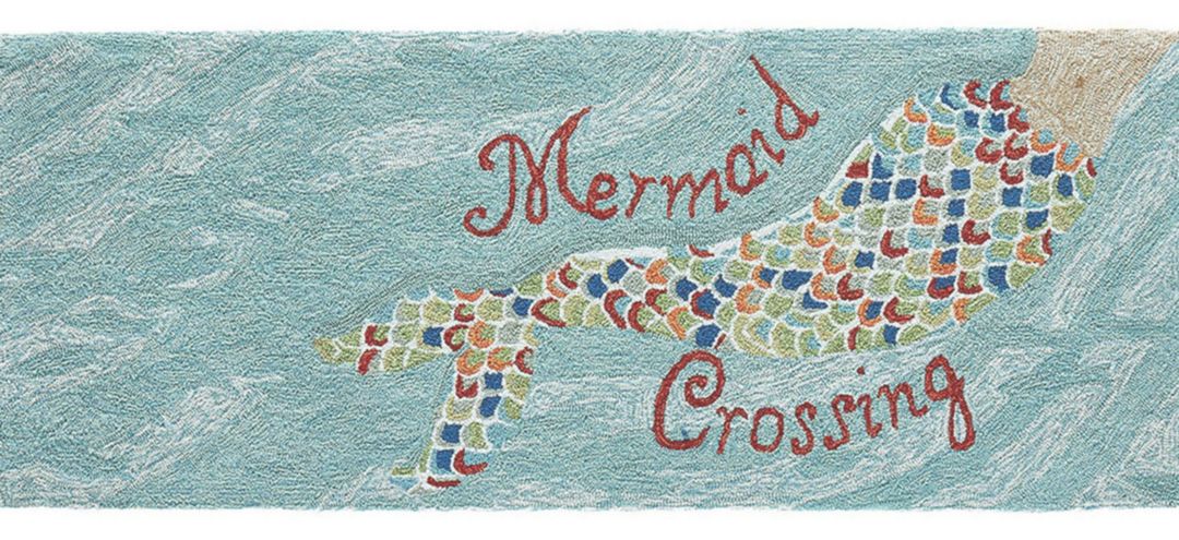 Frontporch Mermaid Indoor/Outdoor Area Rug