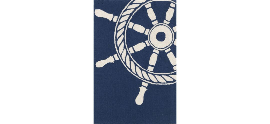 Frontporch Wheel Indoor/Outdoor Area Rug