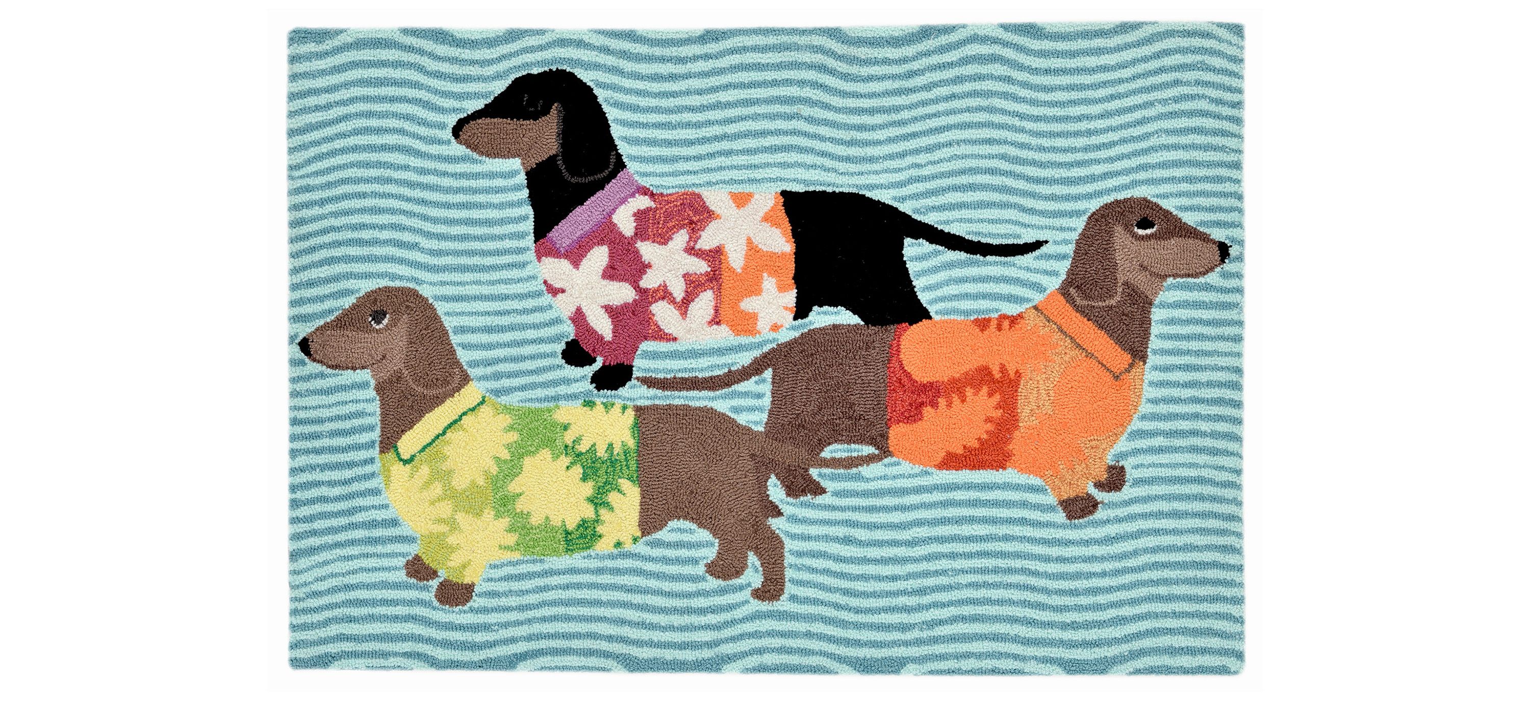 Frontporch Hounds Area Rug