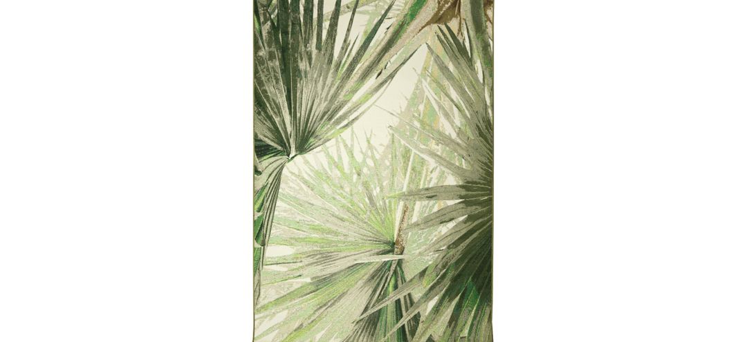 176060080 Marina Palm Fan Indoor/Outdoor Rug sku 176060080