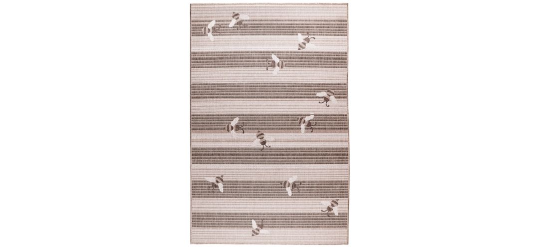 Liora Manne Malibu Sweet Bees Indoor/Outdoor Area Rug