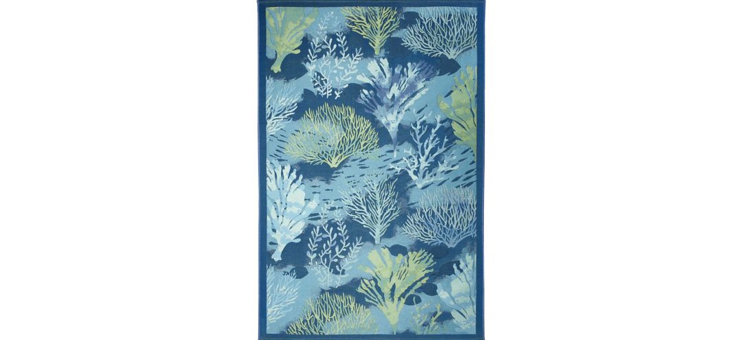 177033280 Marina Coral Garden Indoor/Outdoor Rug sku 177033280