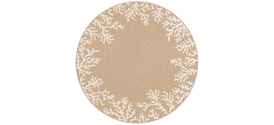 177088480 Carmel Coral Border Rug sku 177088480