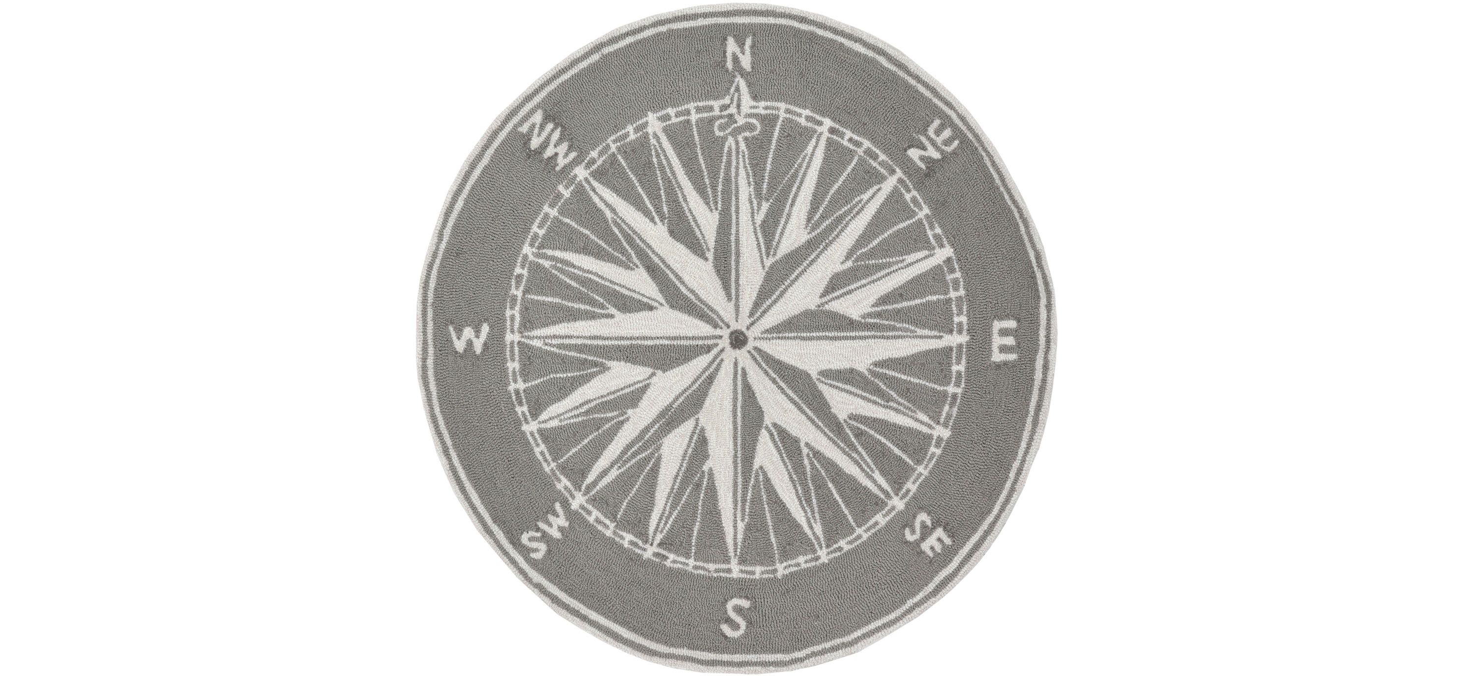 Frontporch Compass Indoor/Outdoor Area Rug | Raymour & Flanigan