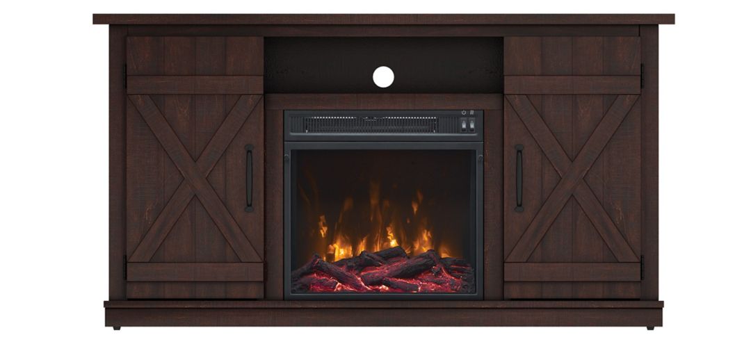 350181270 Cottonwood TV Console with Electric Fireplace sku 350181270