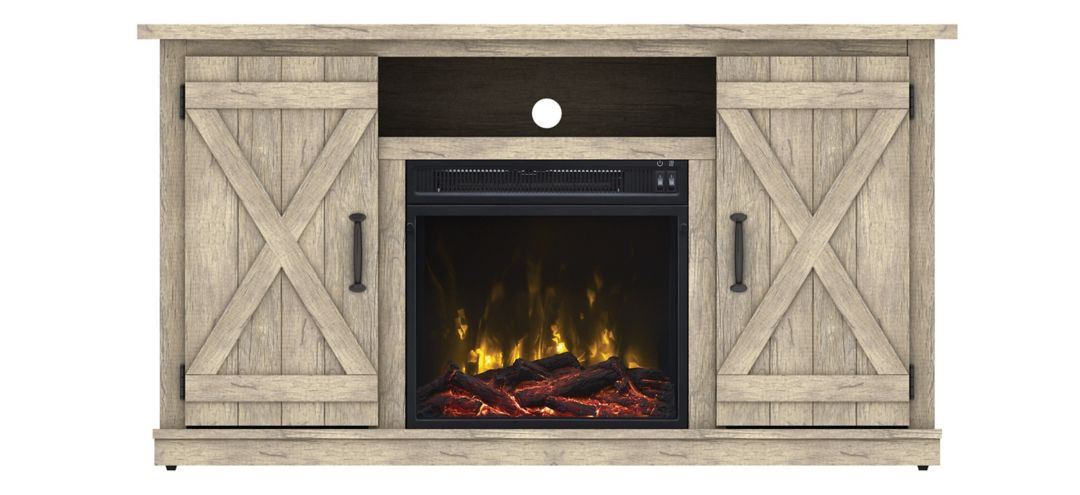 350181370 Cottonwood 47 TV Console with Electric Fireplace sku 350181370