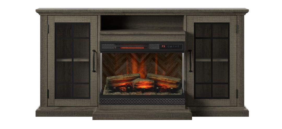 Panor TV Console with Panorama Electric Fireplace