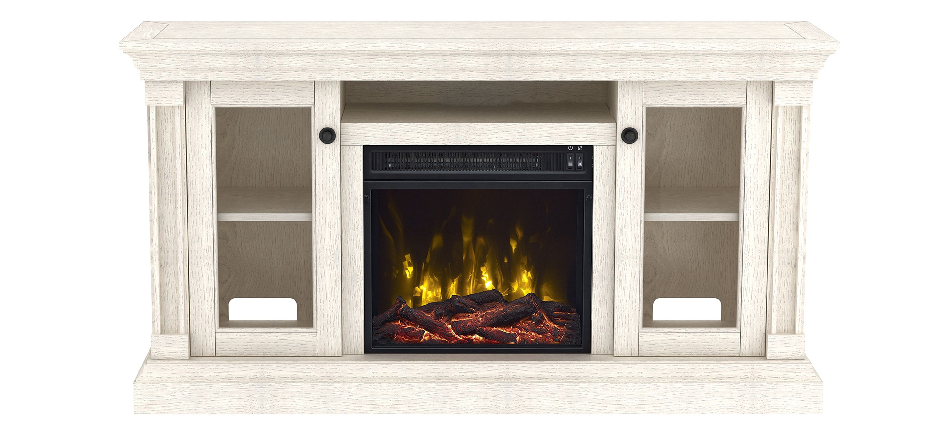Foxmoor TV Console w/Electric Fireplace