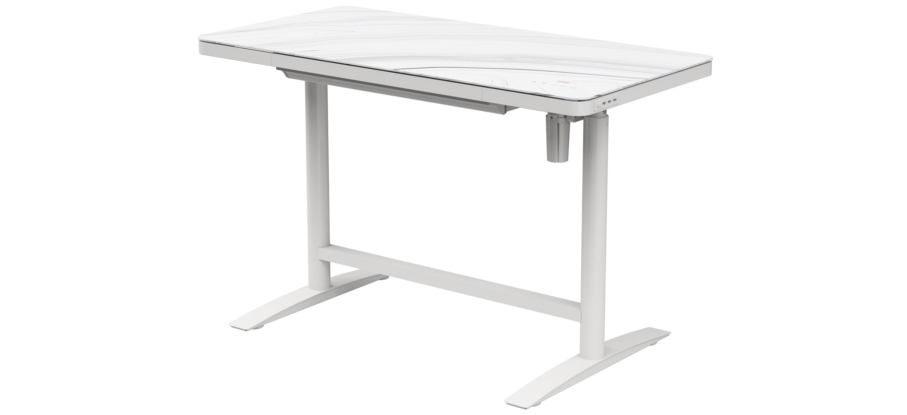 Isla Adjustable-Height Standing Desk with Power