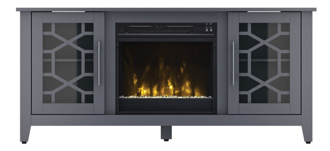 Lilian 60 TV Stand with Electric Fireplace