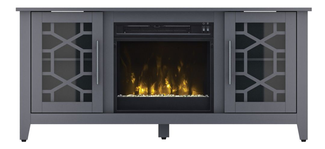 362289510 Lilian 60 TV Stand with Electric Fireplace sku 362289510