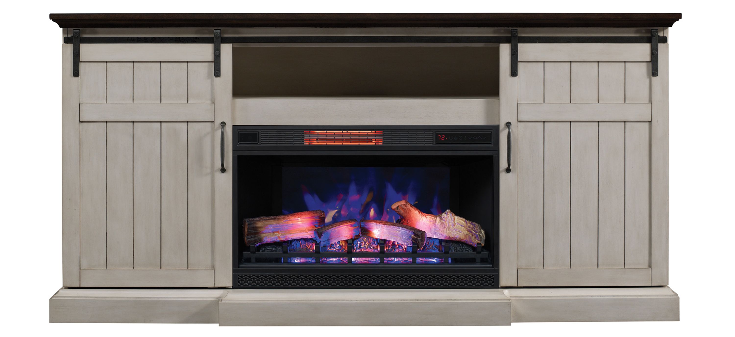 Cabaret 78 TV Console w/ Electric Fireplace