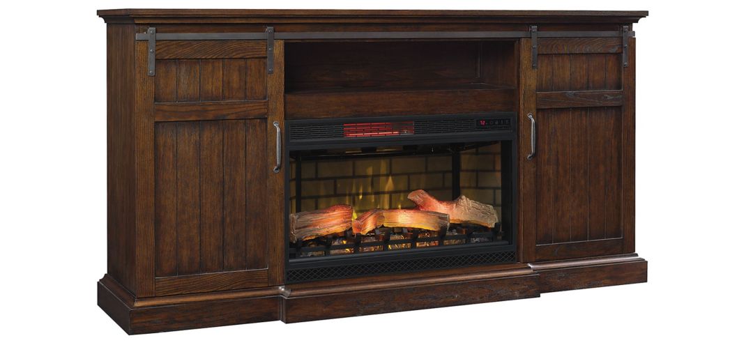 Cabaret 77.5 TV Console w/ Electric Fireplace