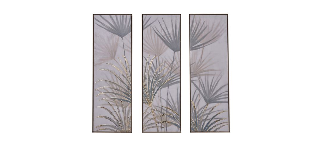 Ivy Collection Smitten Wall Art Set of 3