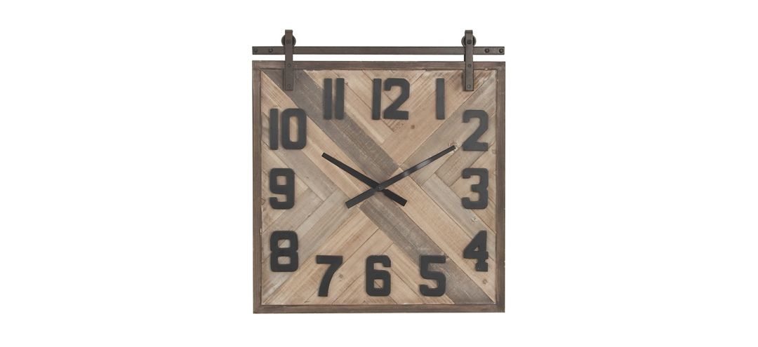 Ivy Collection Herkimer Wall Clock