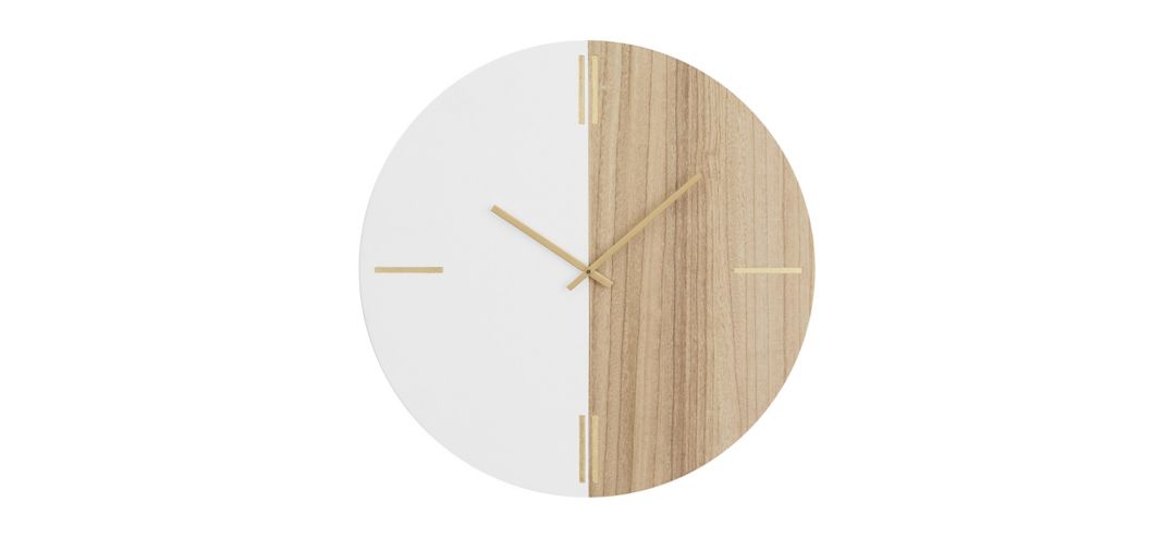 Ivy Collection Abstract Wall Clock