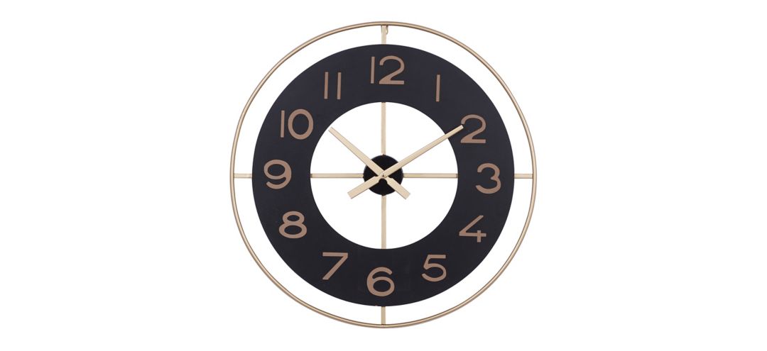 Ivy Collection Sleepy Hollow Vintage Wall Clock